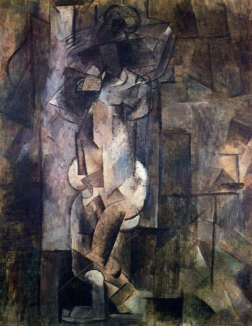 Picasso Nude figure 1910
